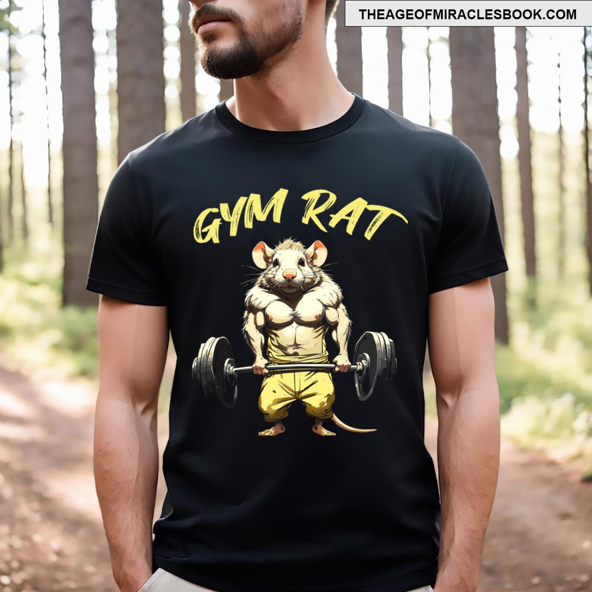 Funny Workout Exercise Weight Lifting Graphic Novelty T-shirt