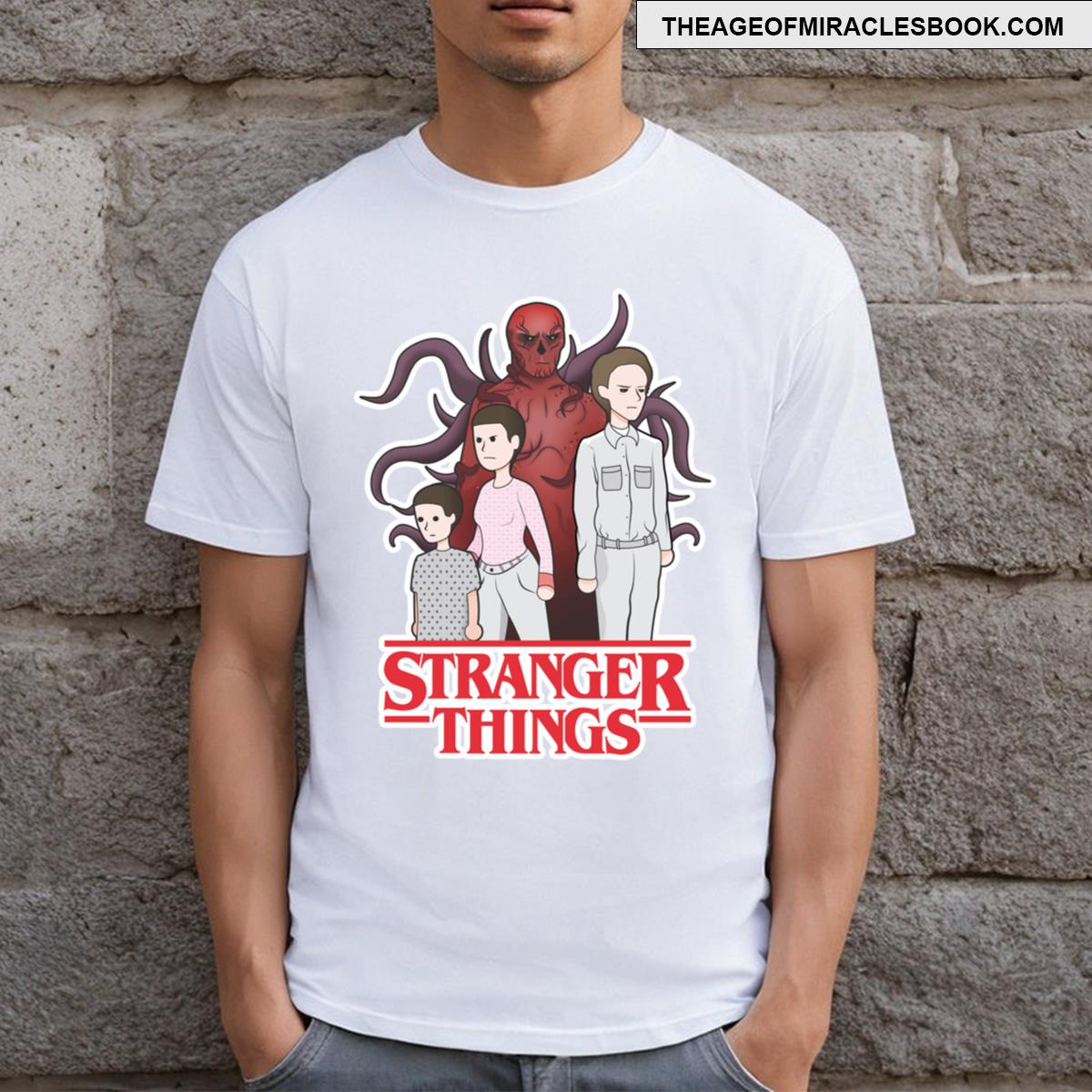 Eleven Vs Vecna From Stranger Things T-shirt