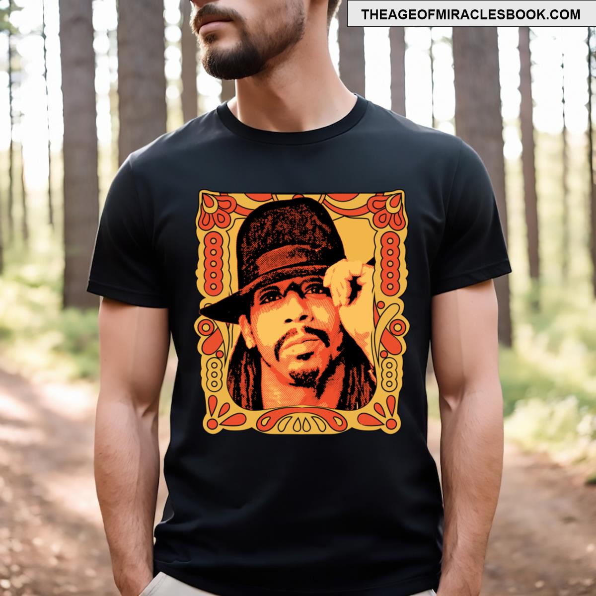 Katt Williams Psychedelic Style T-shirt