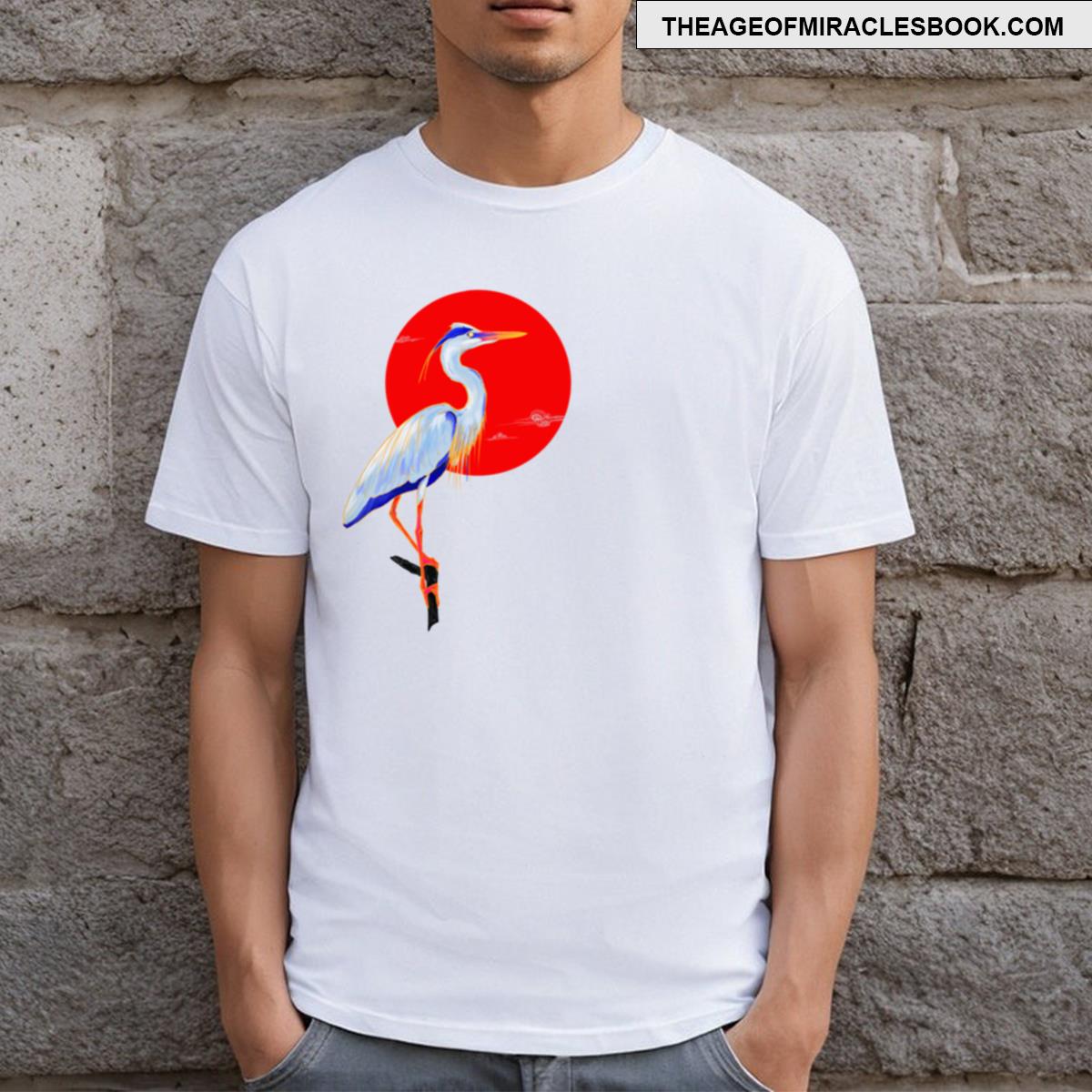 Peaceful Heron T-shirt