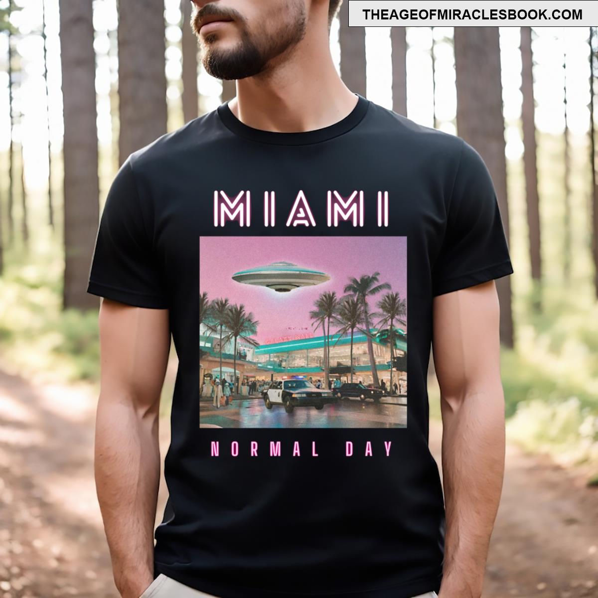Ufo Mall Miami Florida T-shirt