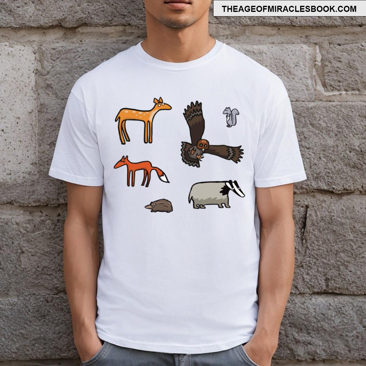 British Forest Animals T-shirt