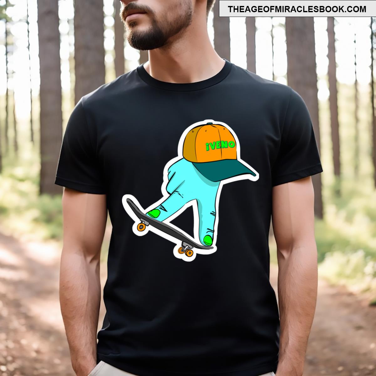 Finger Border Manual Active T-shirt