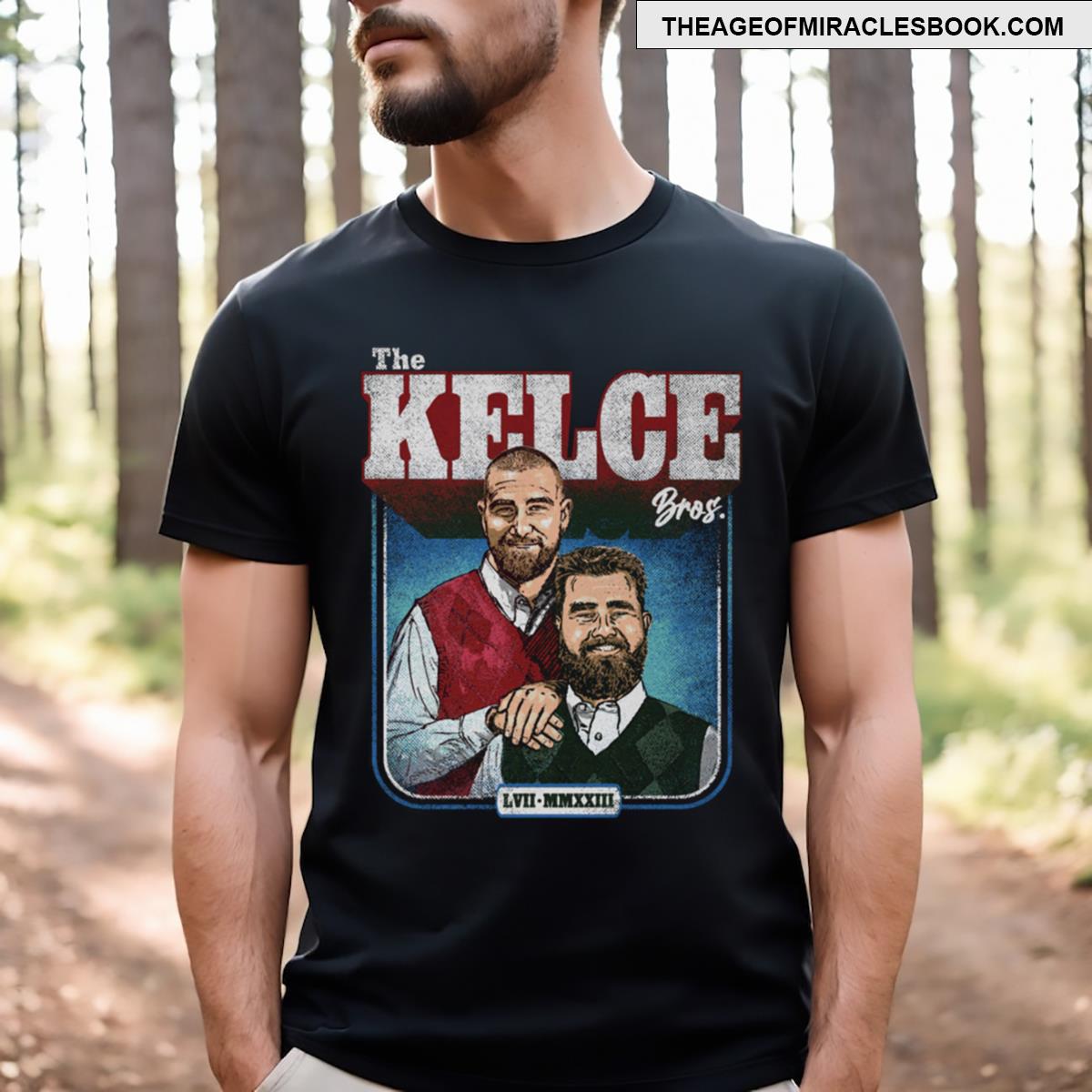 Jason Kelce And Travis Kelce Bros T-shirt