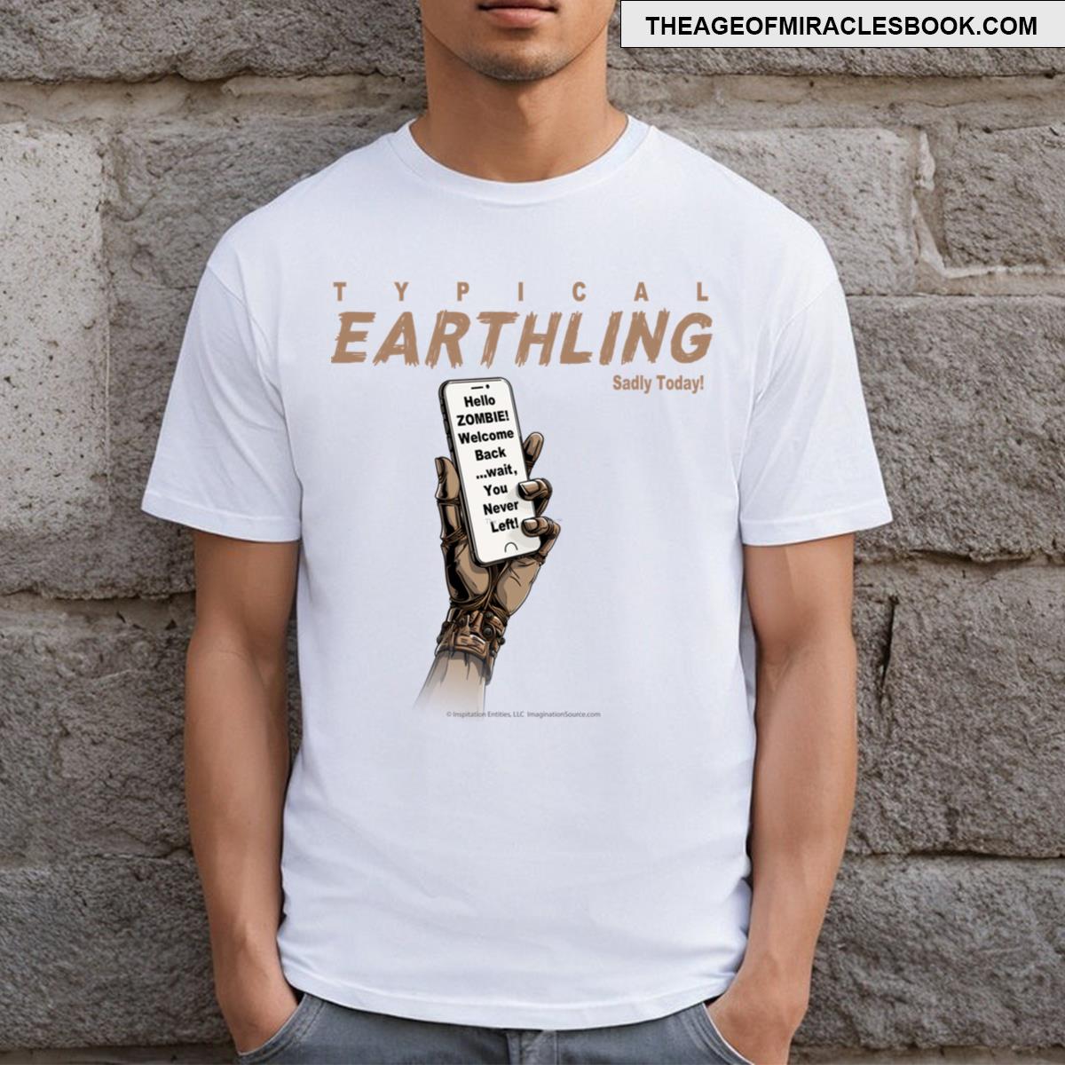 Typical Earthling Sadly Today 2 T-shirt