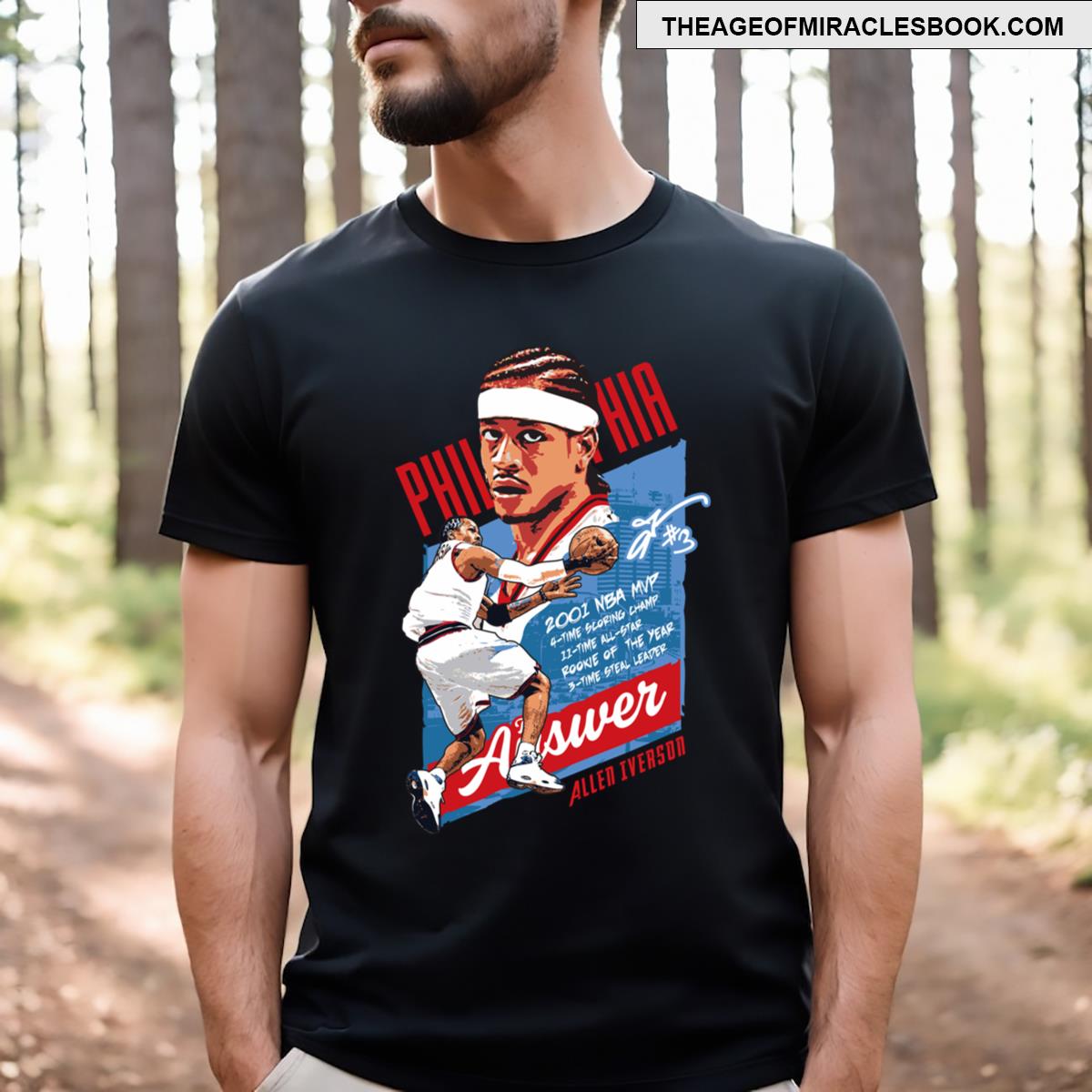 Allen Iverson The Answer Tee T-shirt
