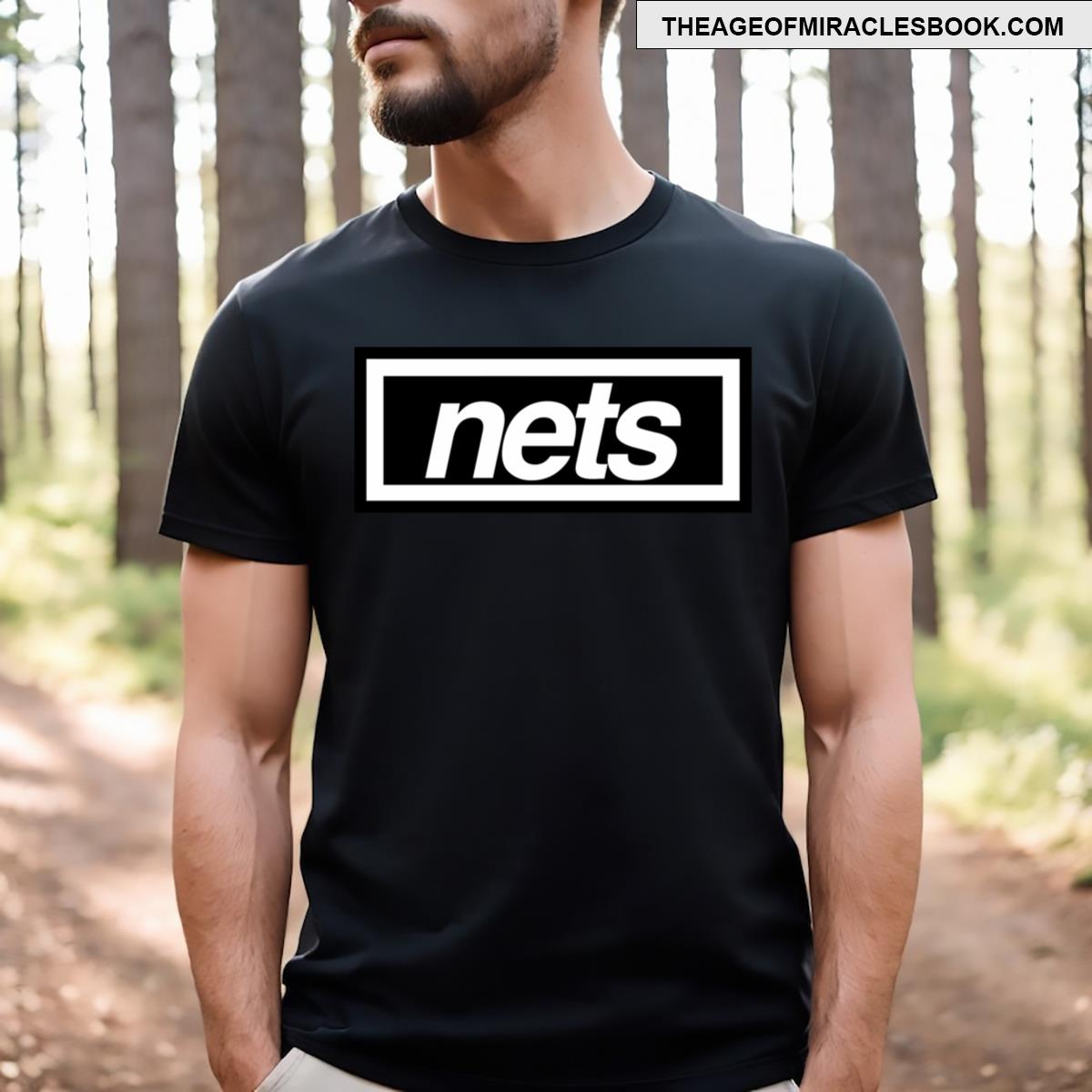 Brooklyn Nets Nets Box Logo T-shirt