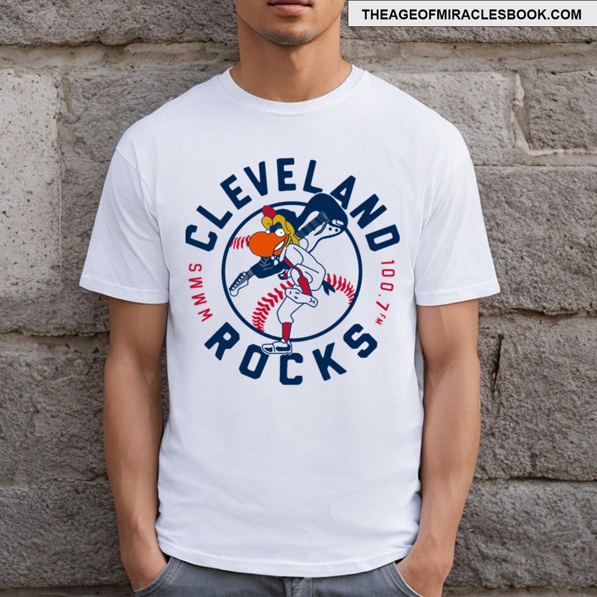 Cleveland Rocks Baseball T-shirt