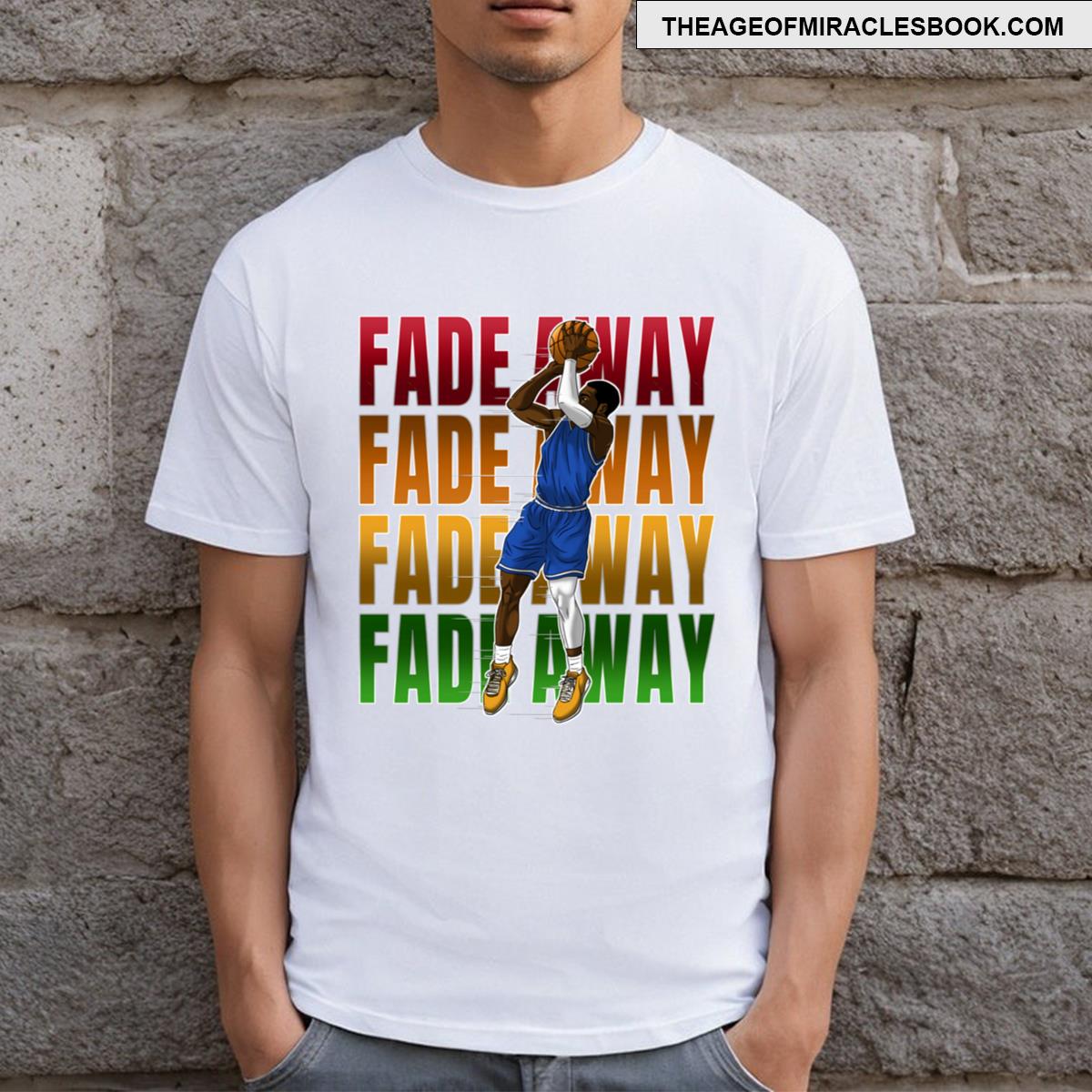 Fadeaway Basketball T-shirt