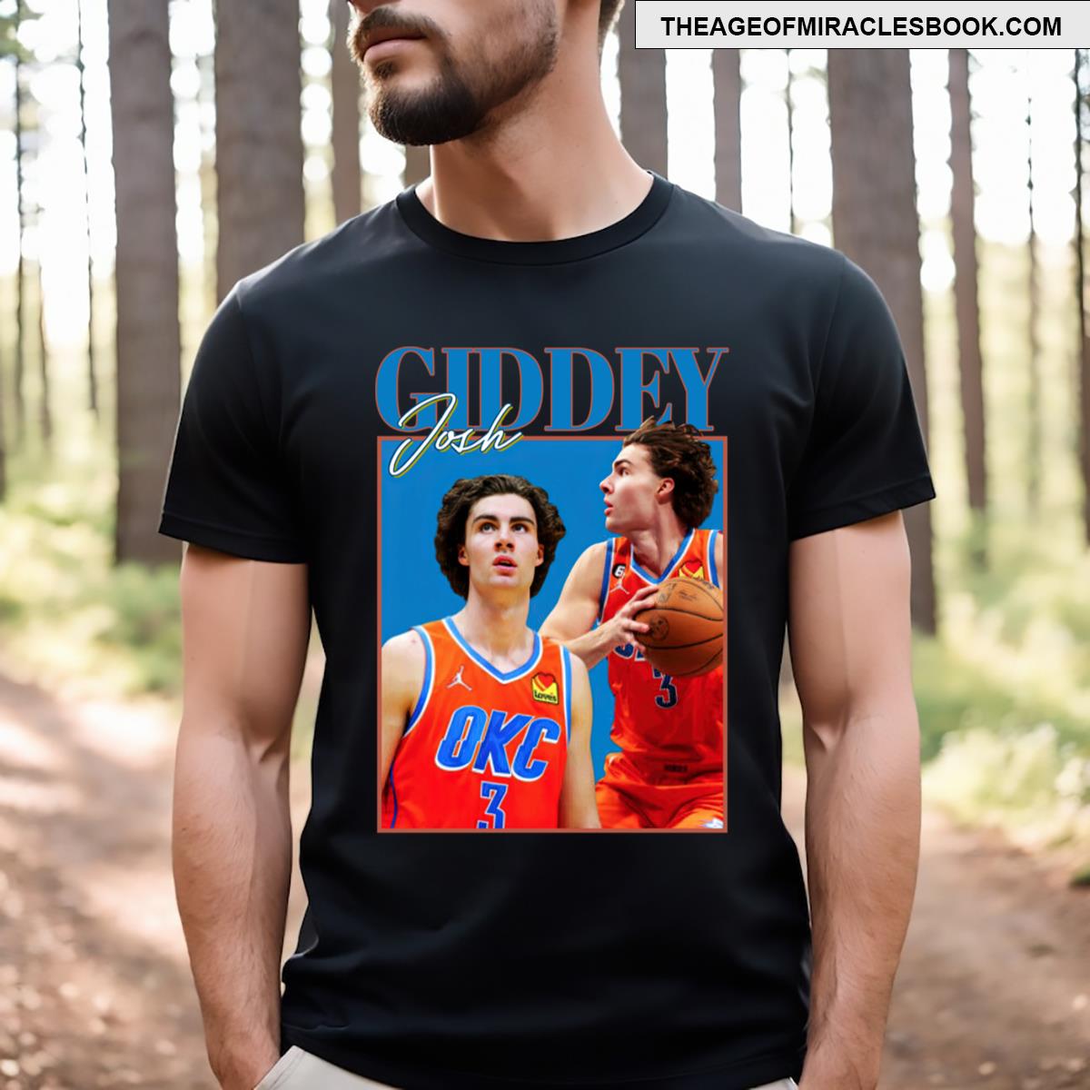 Josh Giddey 90s Style Essential T-shirt