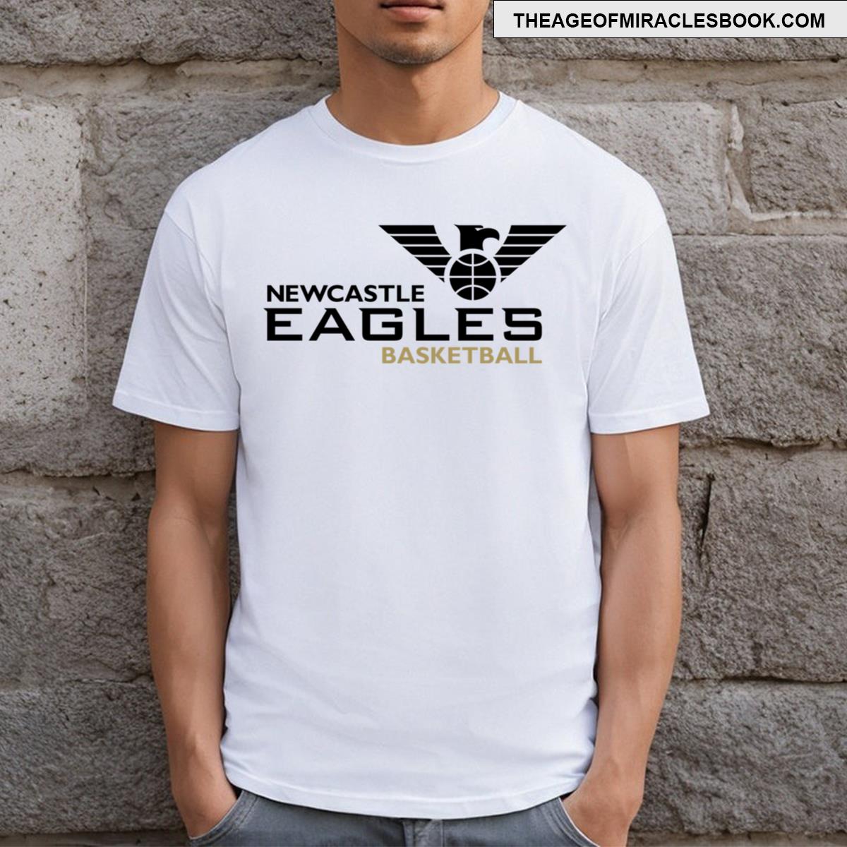 Newcastle Eagles Basketball Logo T-shirt