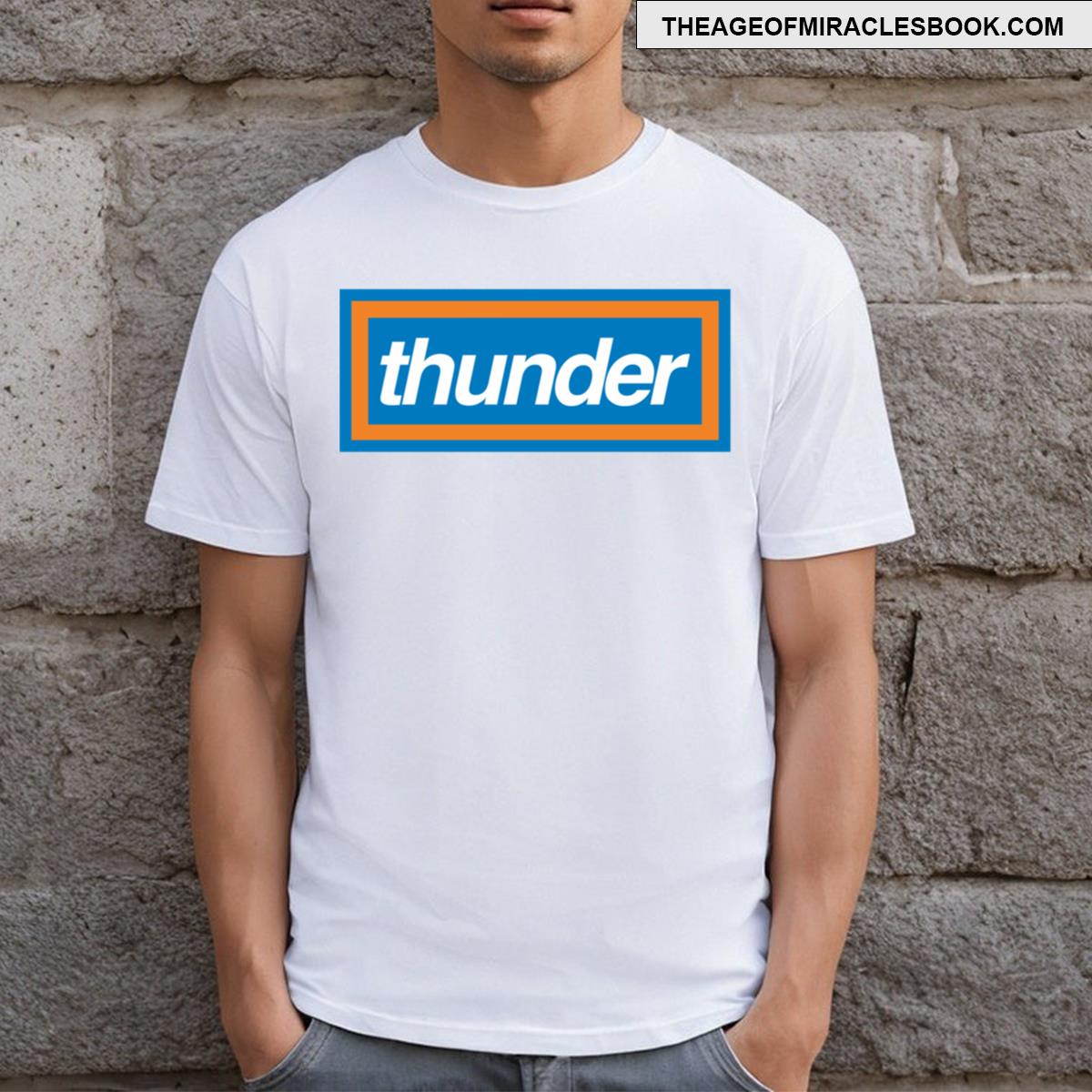 Oklahoma City Thunder Thunder Box Logo T-shirt