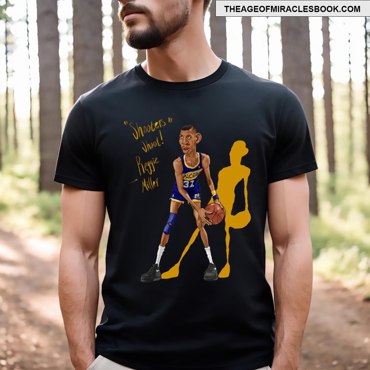 Reggie Miller Illustration Essential T-shirt