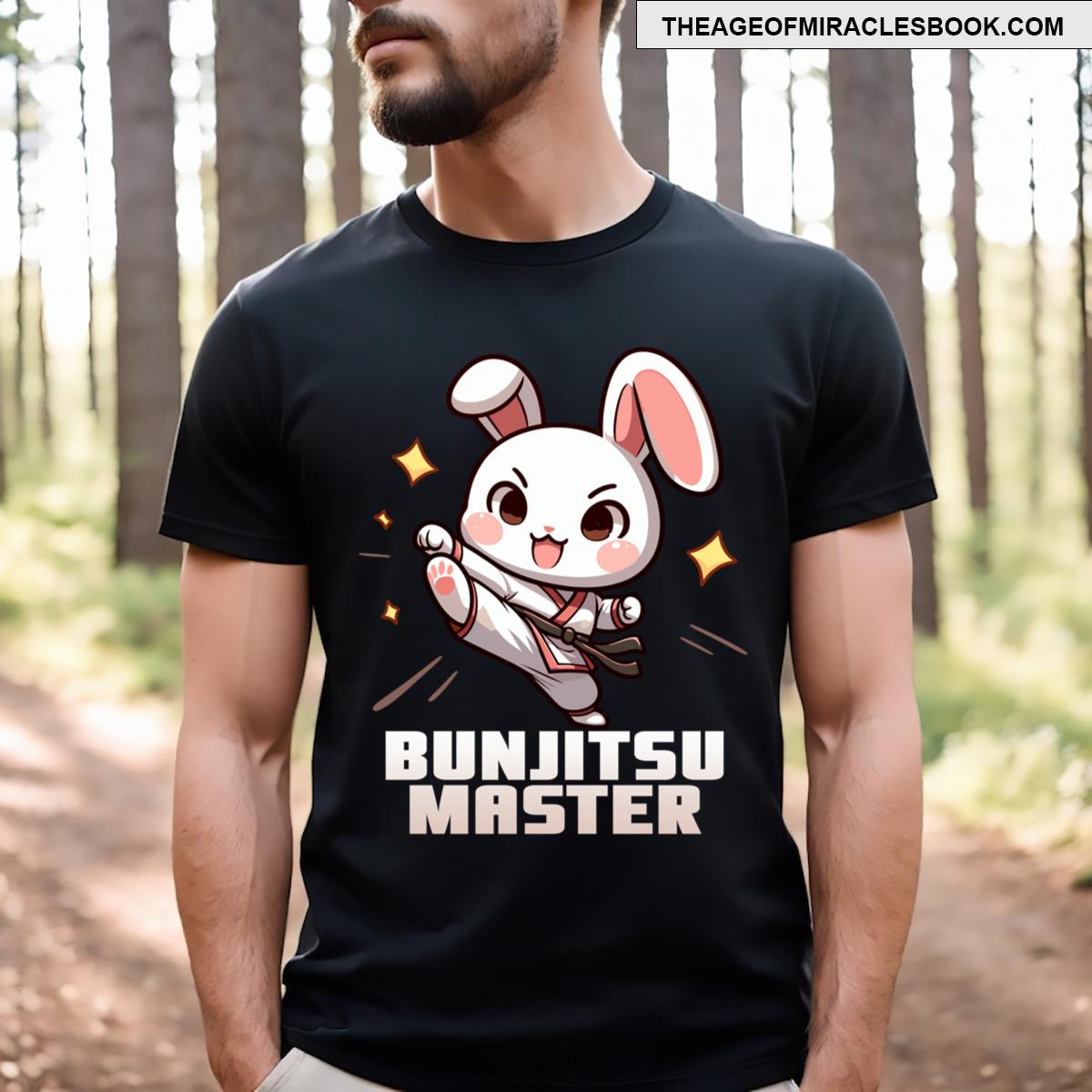 Bunjitsu Master Bunny Martial Art Essential T-shirt