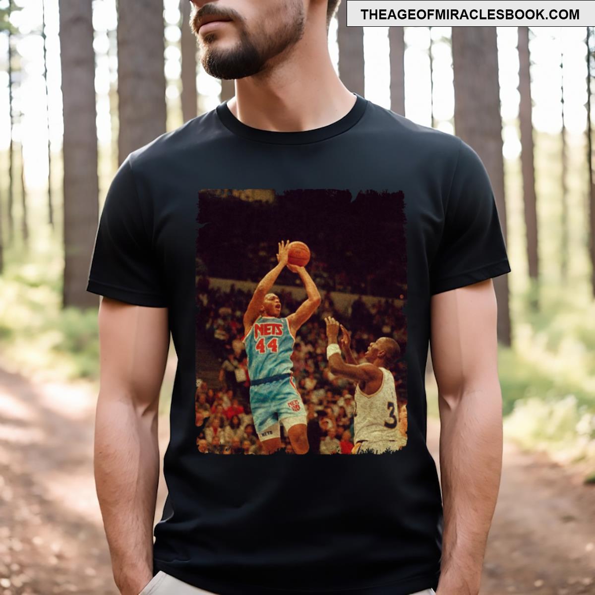 Derrick Coleman With The Lefty Stroke T-shirt