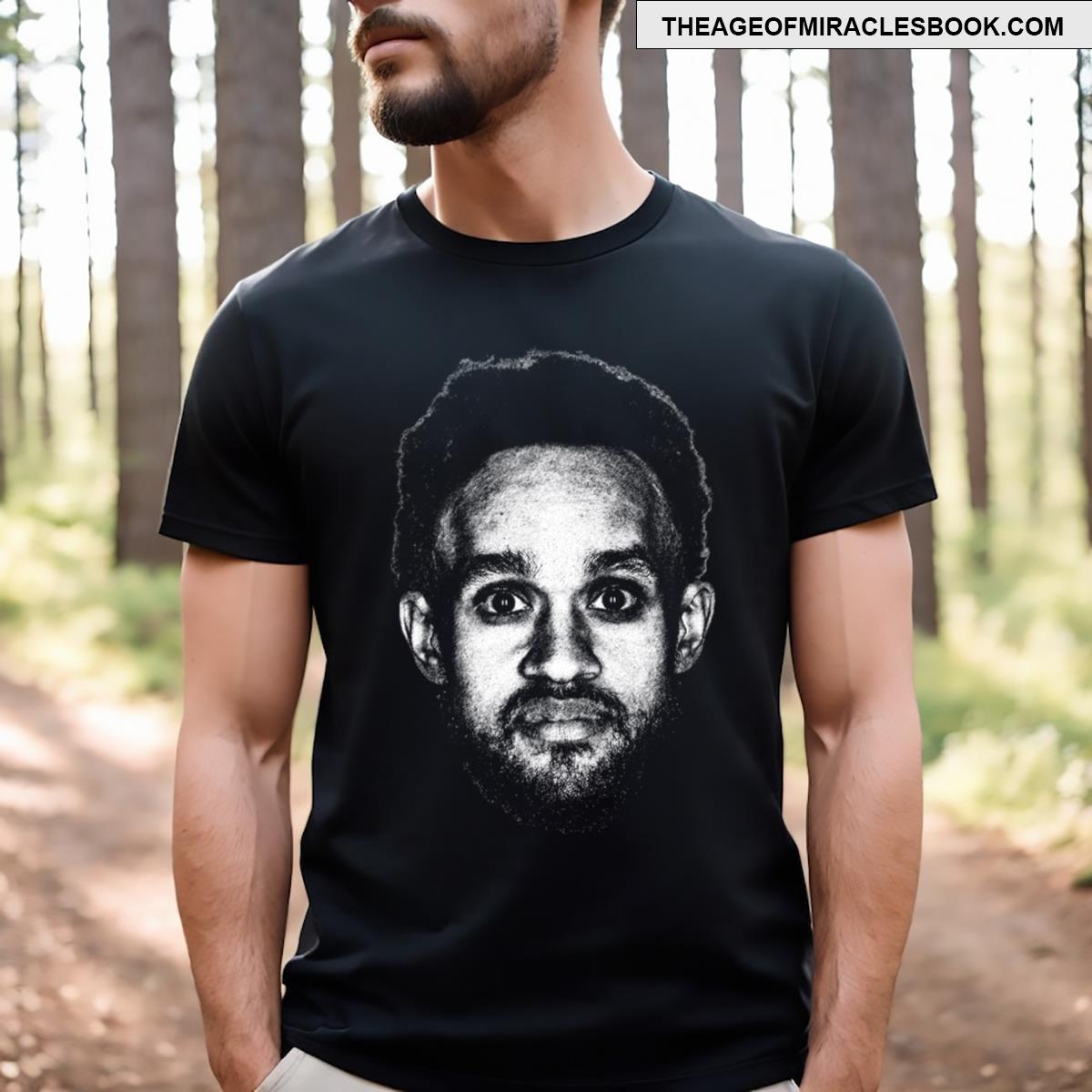 Derrick White Retro Portrait T-shirt