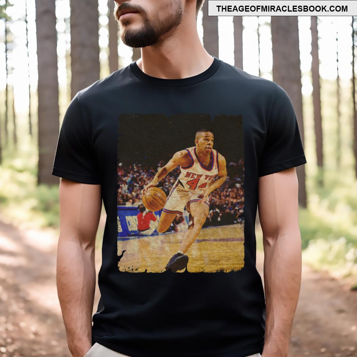 Hubert Davis In New York Knicks T-shirt