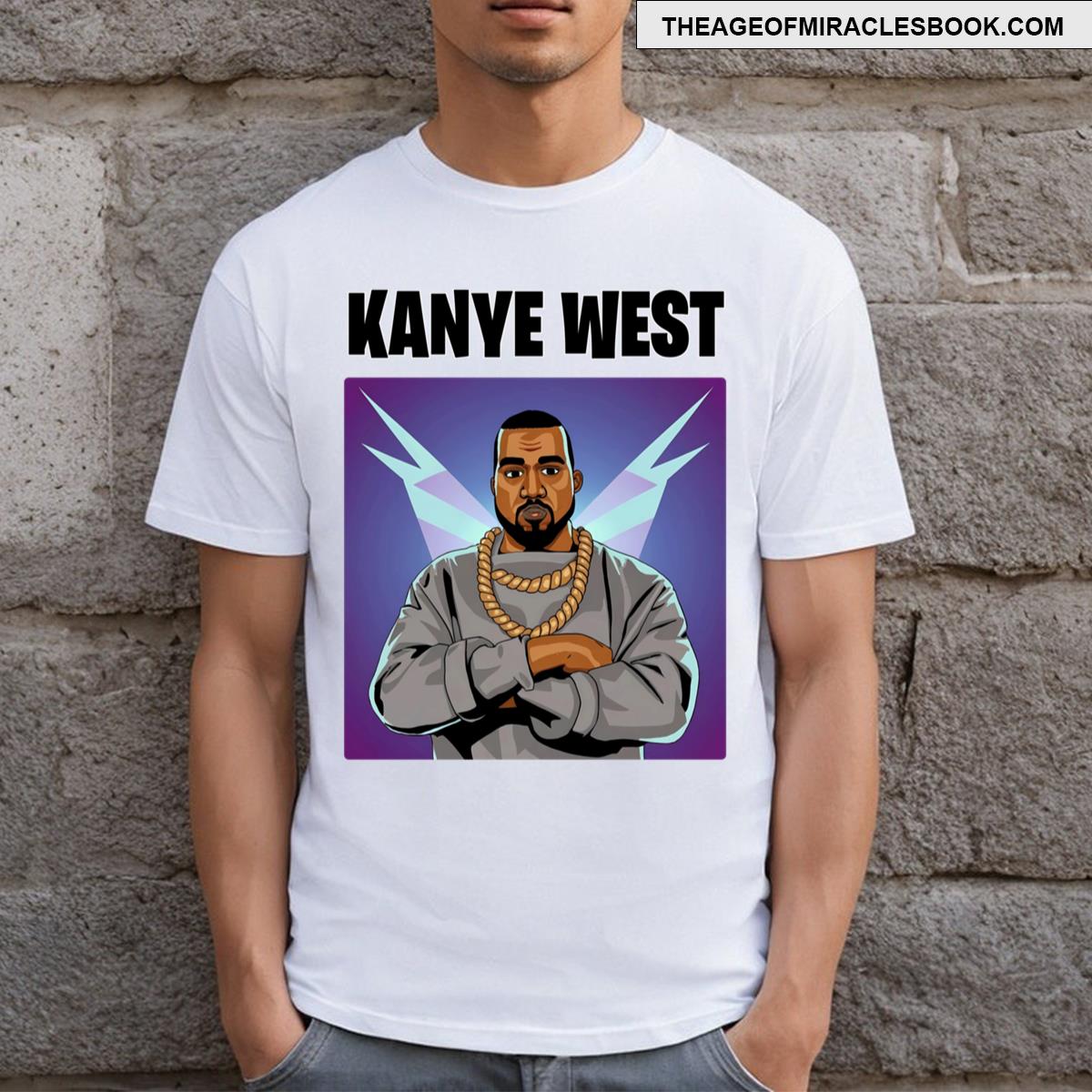 Kanye Fortnite Four T-shirt
