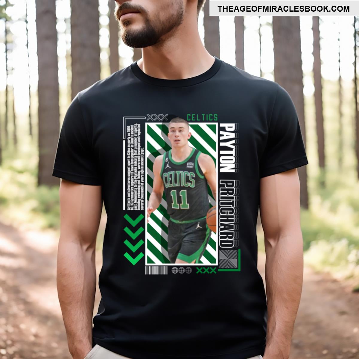 Payton Pritchard Paper Poster Version 10 T-shirt