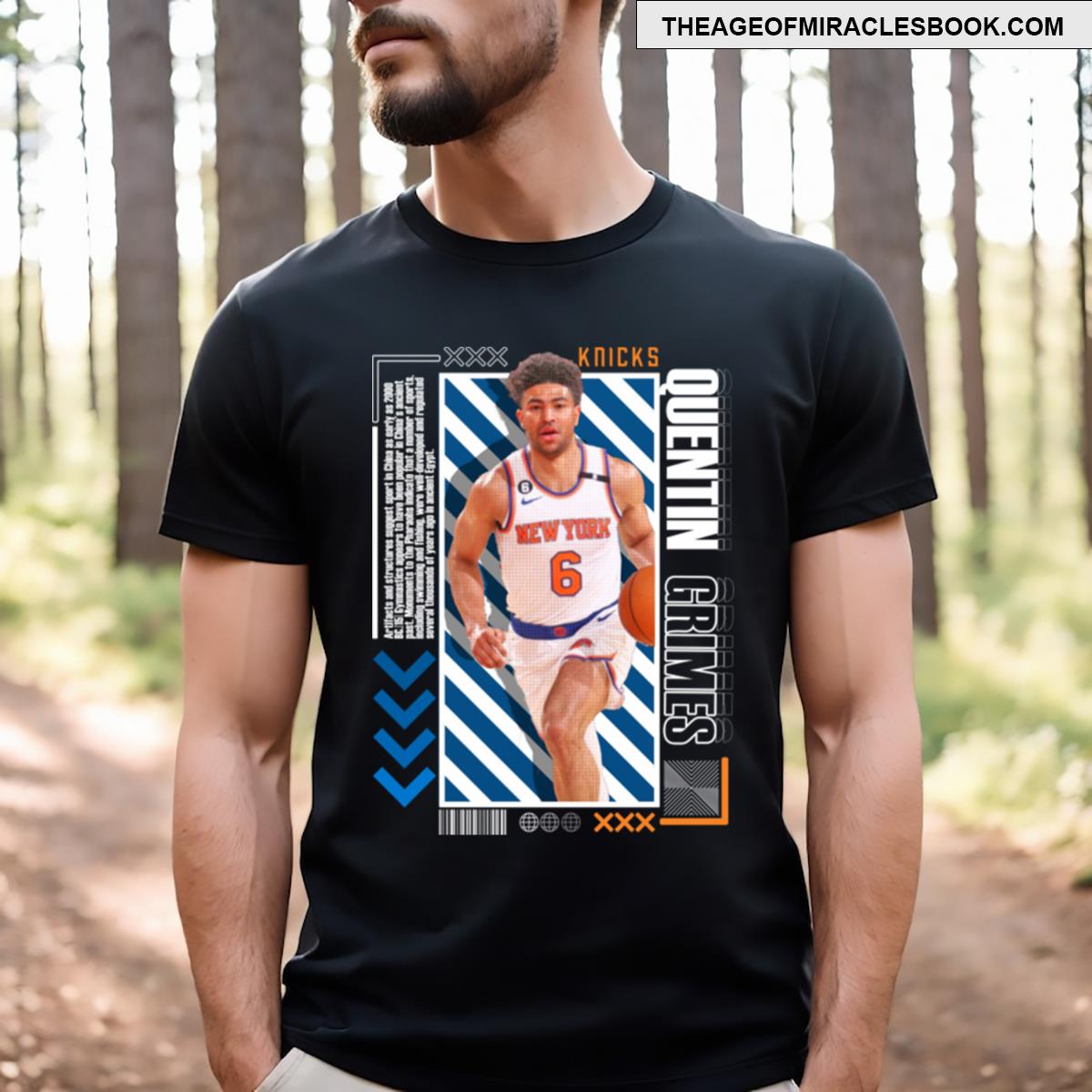 Quentin Grimes Paper Poster Version 10 T-shirt