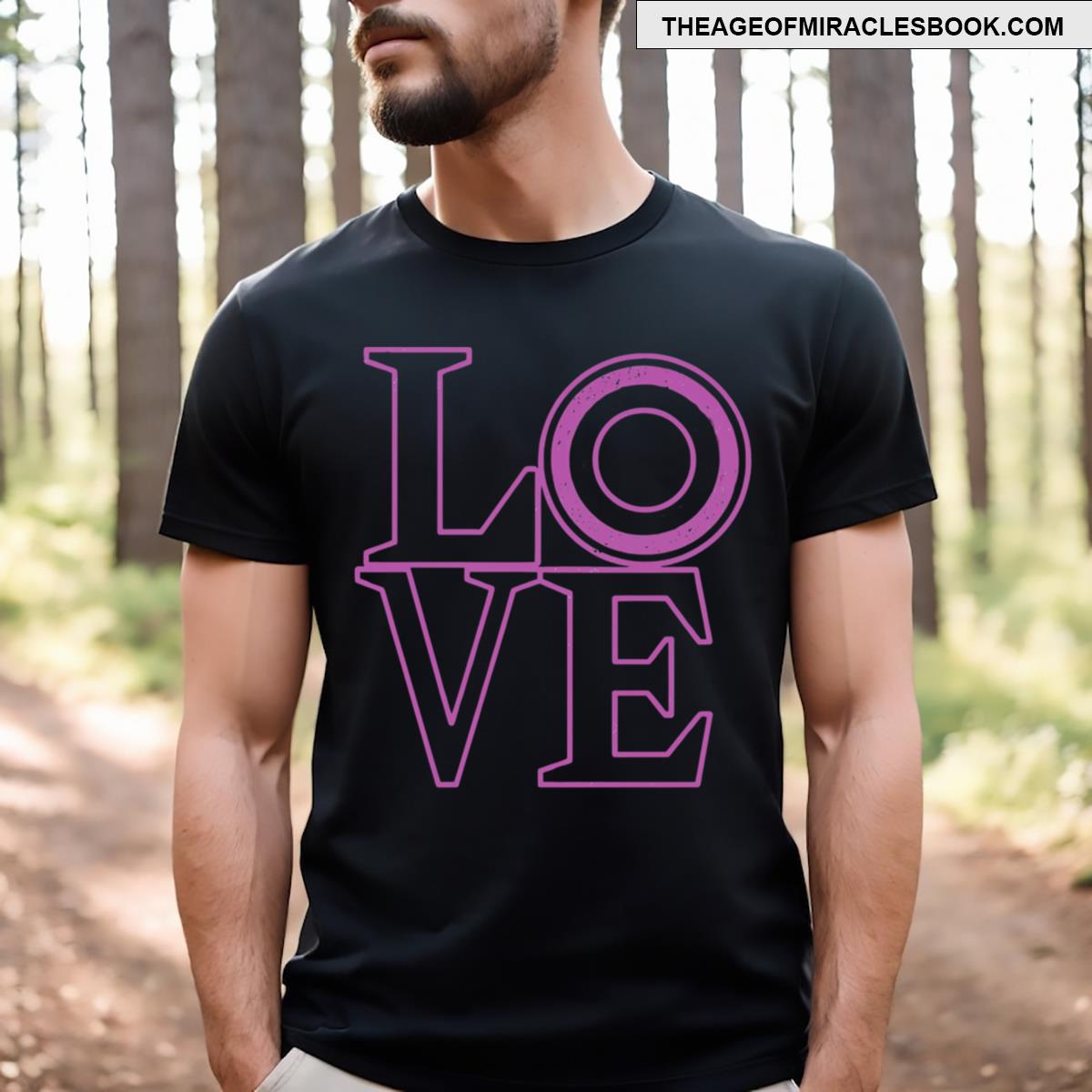 Simple Pink Love T-shirt