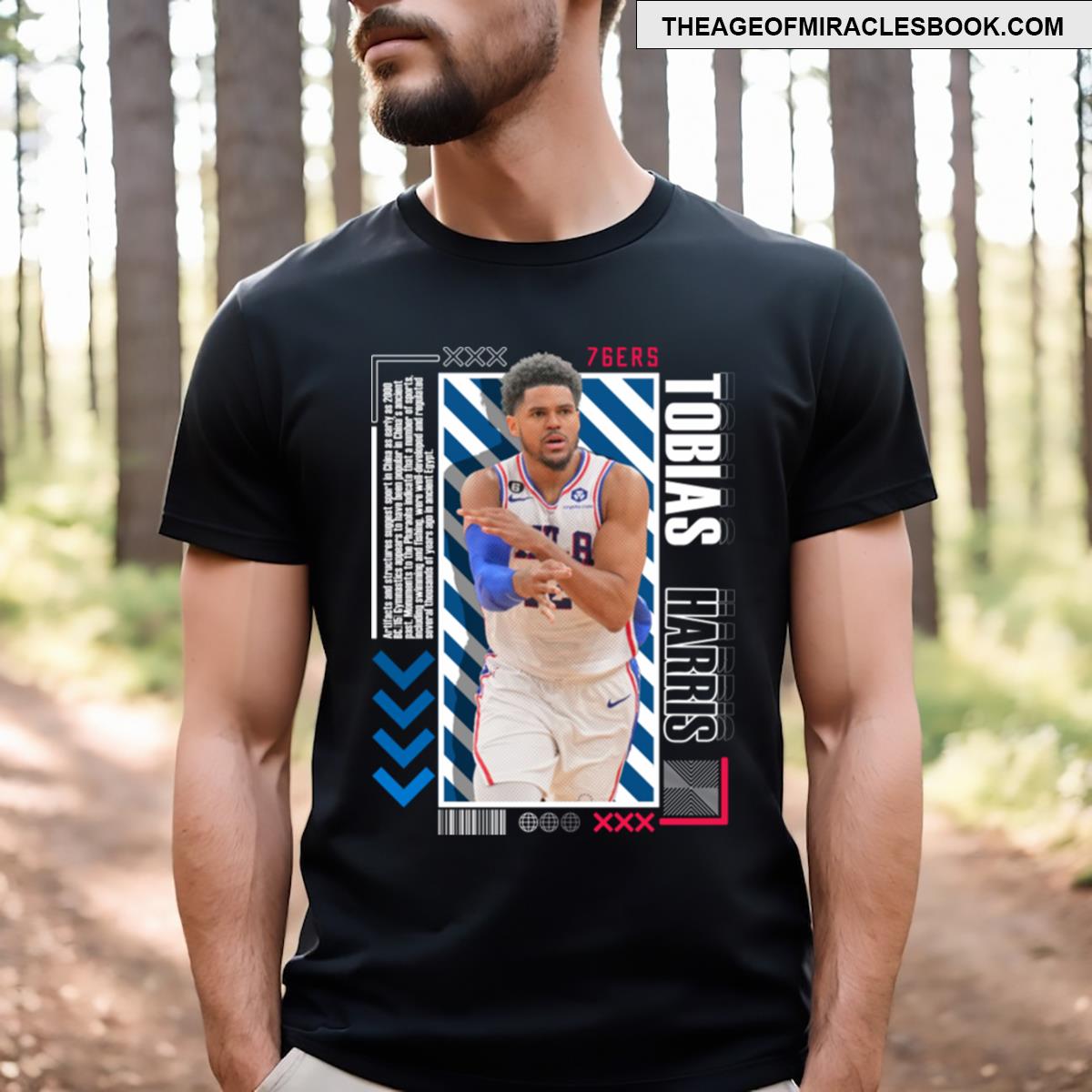 Tobias Harris Paper Poster Version 10 T-shirt