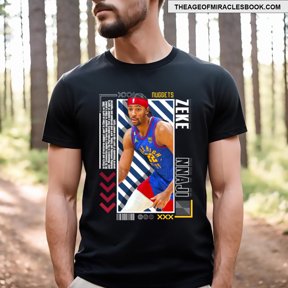 Zeke Nnaji Paper Poster Version 10 T-shirt