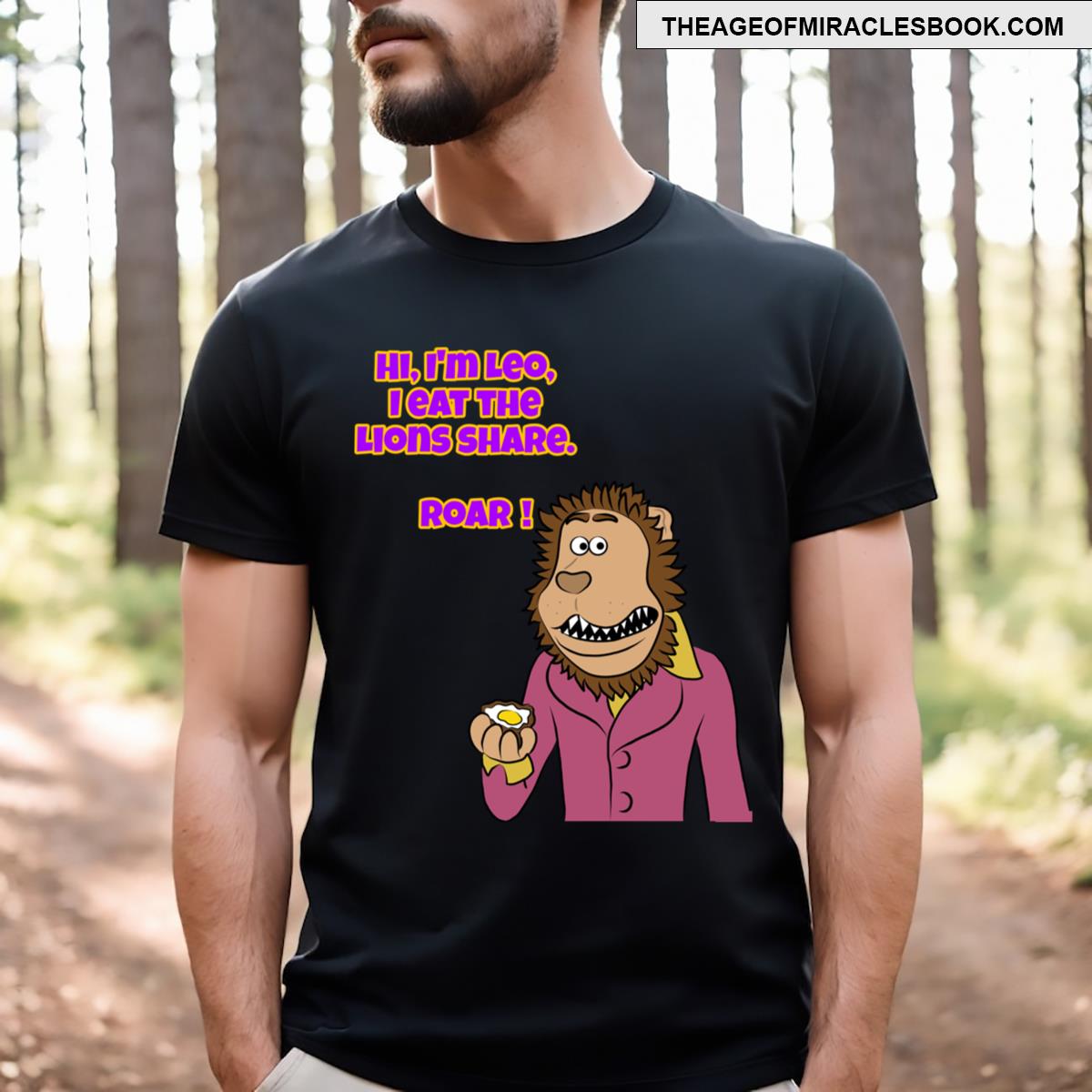 Zodiac Leo Easter Egg T-shirt