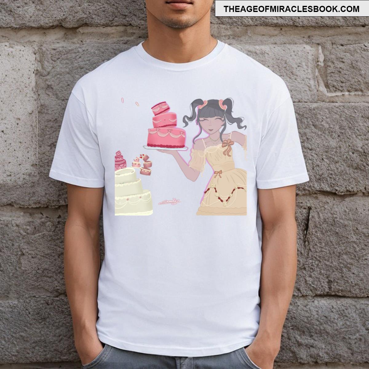 Aoi With Cake T-shirt