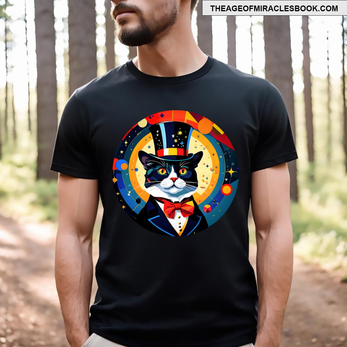 Cosmic Distinguished Cat 12 T-shirt