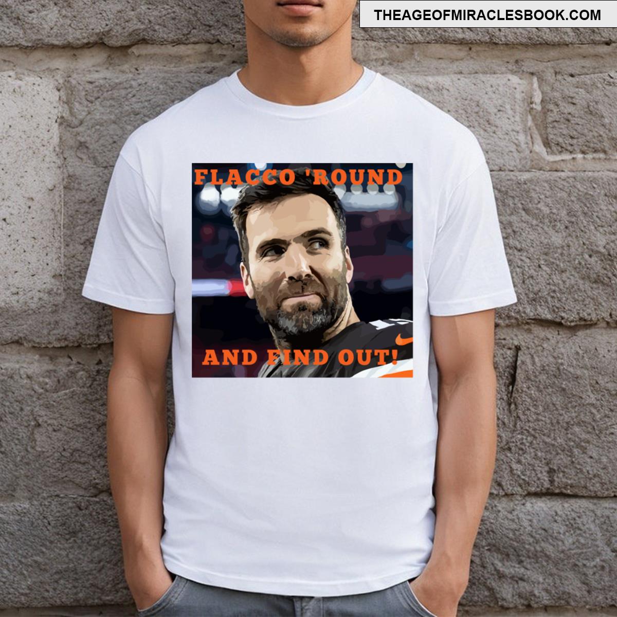 Flacco Round Find Out T-shirt