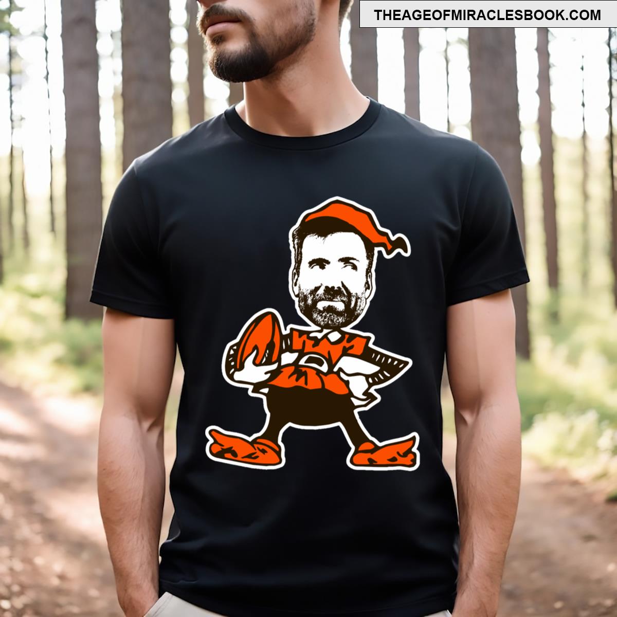 Joe Flacco Browns Elf T-shirt