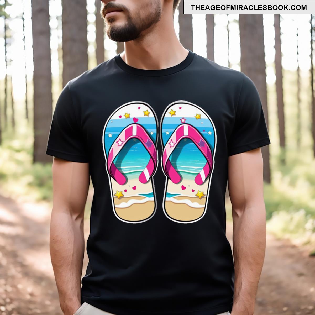 Kawaii Flip Flops T-shirt