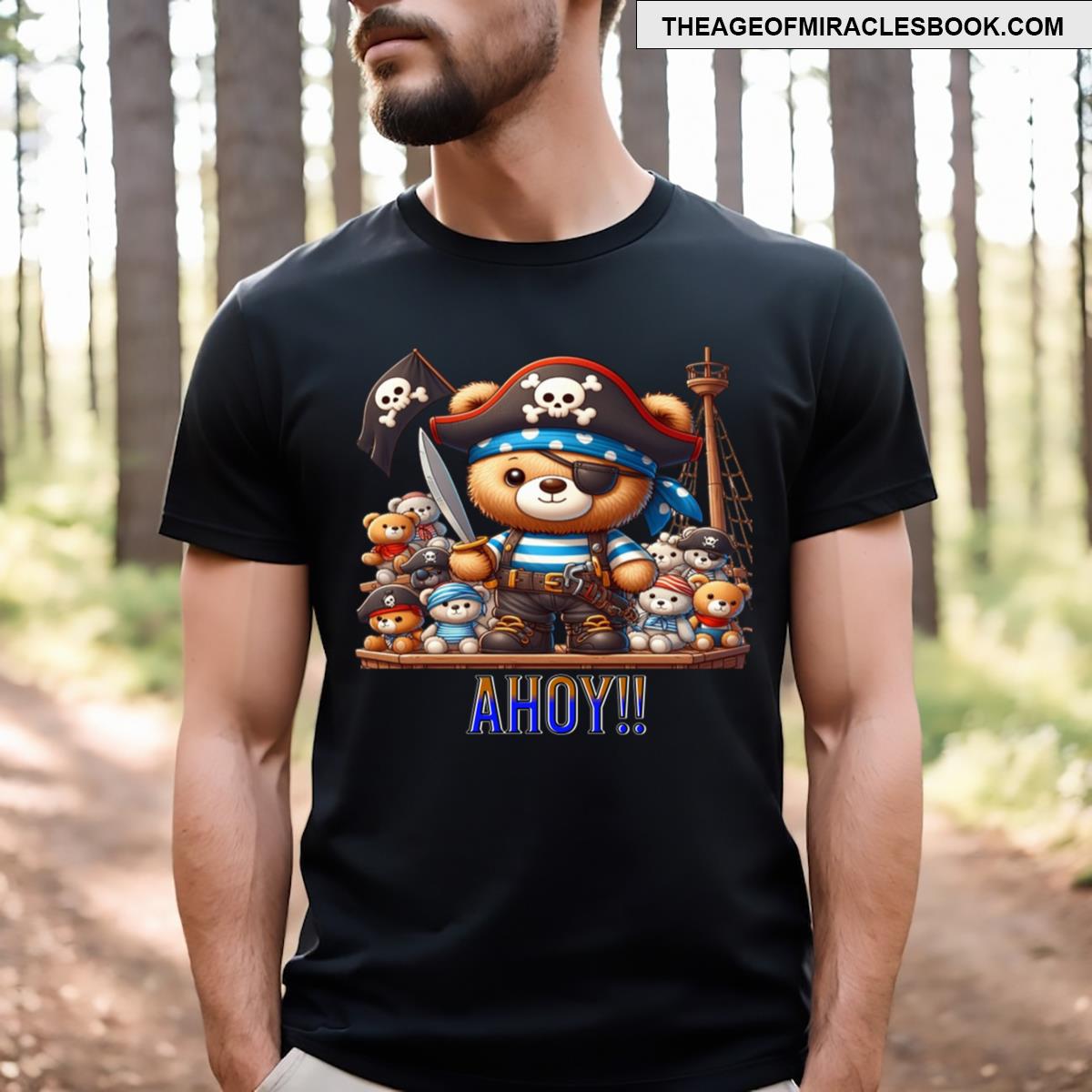 Pirate Teddy Bear T-shirt