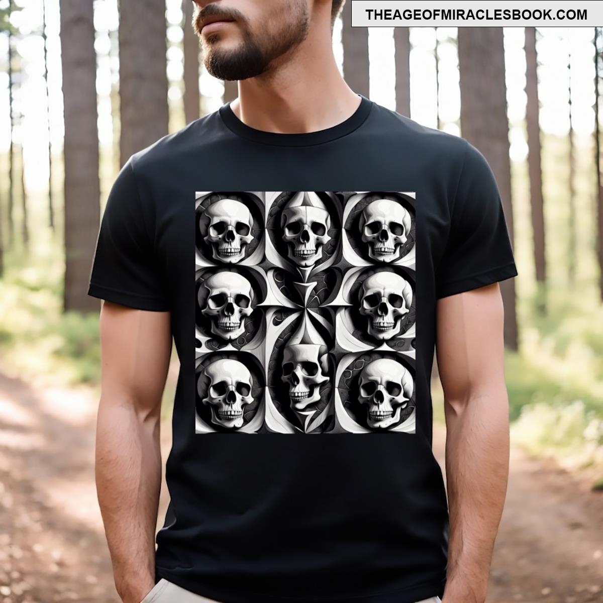 Skulls And Cross In Bones T-shirt