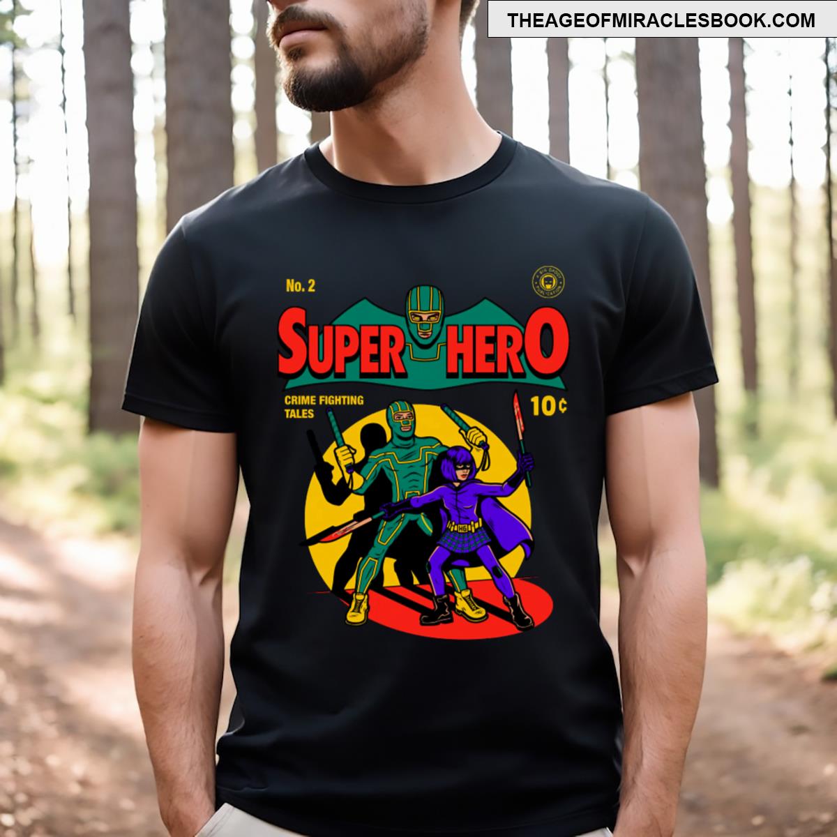 Superhero Comic T-shirt