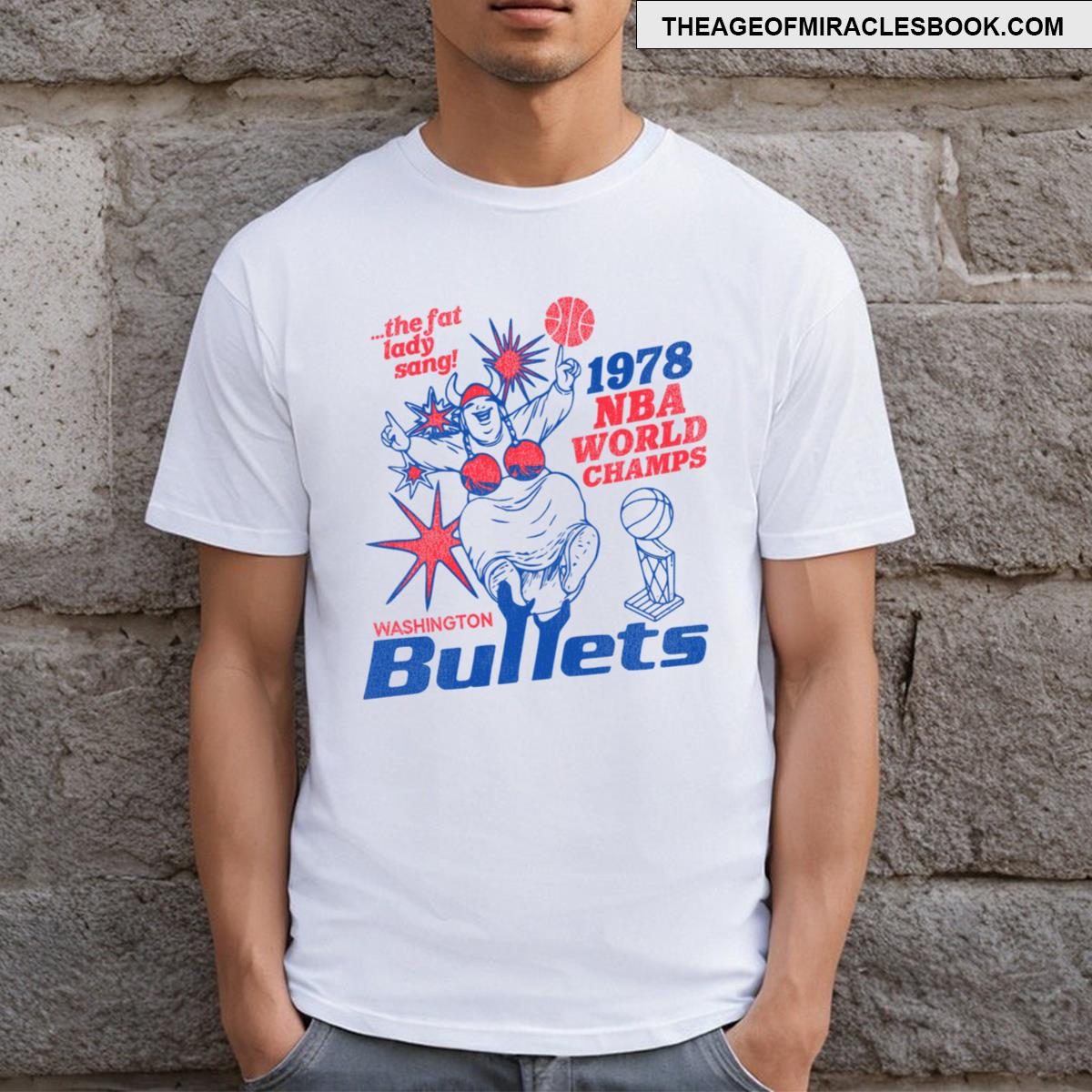 Washington Bullets 78 T-shirt