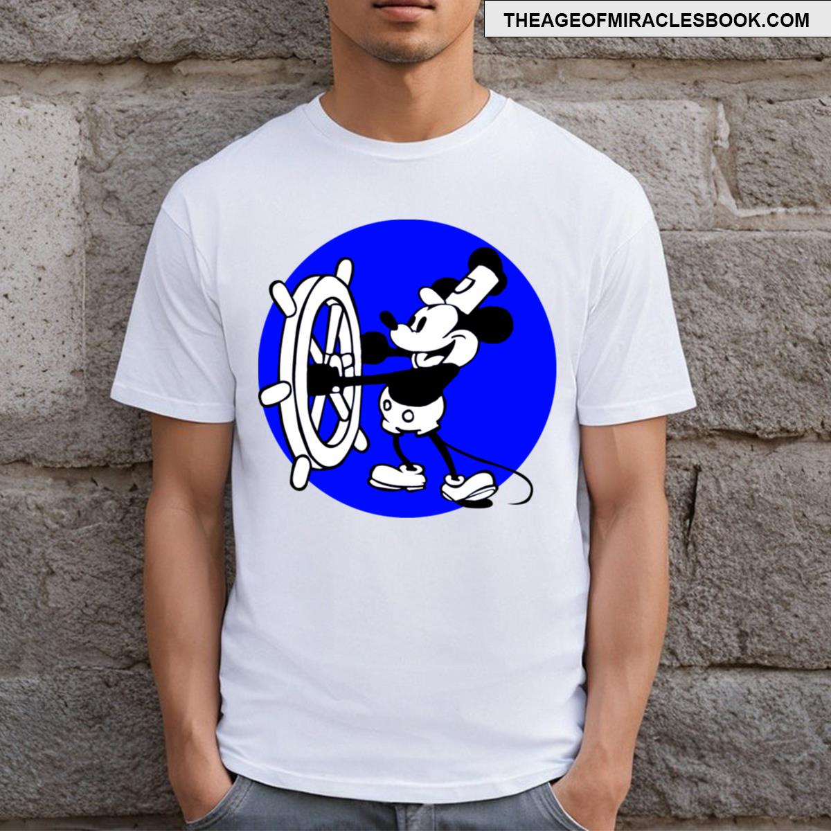 Willie In A Boat T-shirt