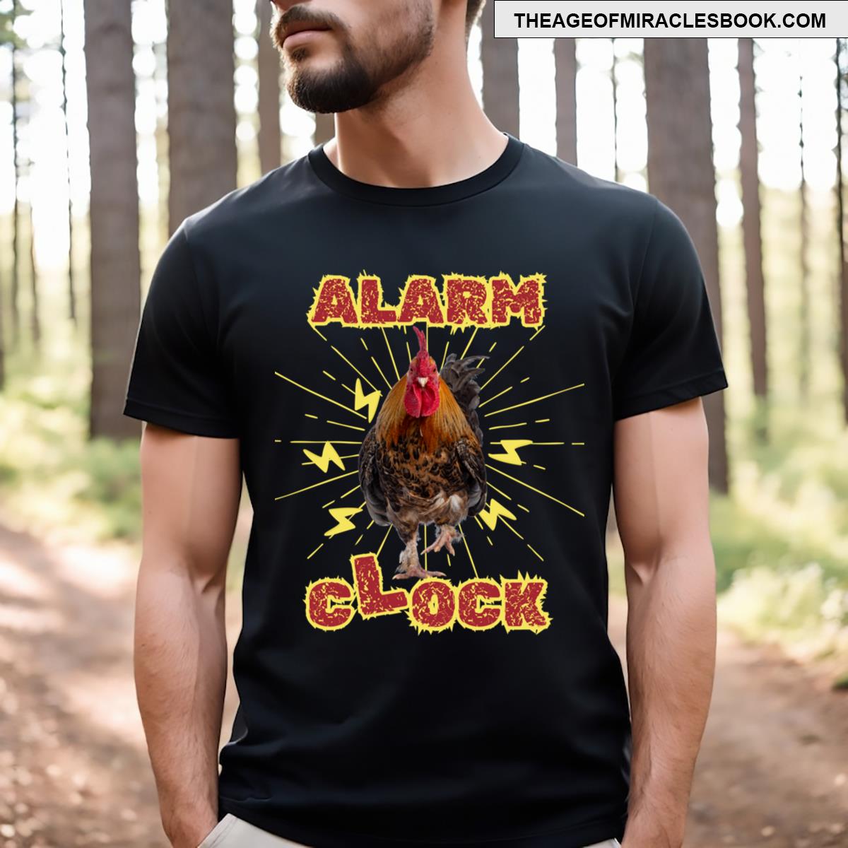 Alarmclock Funny Wakeup Call Roaster Running T-shirt