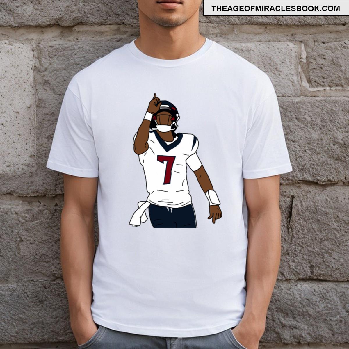 Cj Stroud Points To God T-shirt