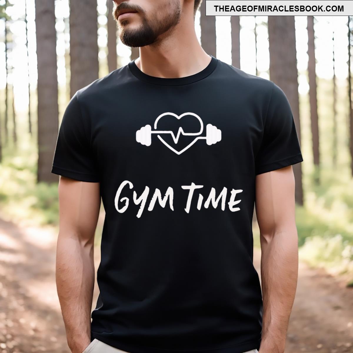 Love Gym Time Training Muscule T-shirt