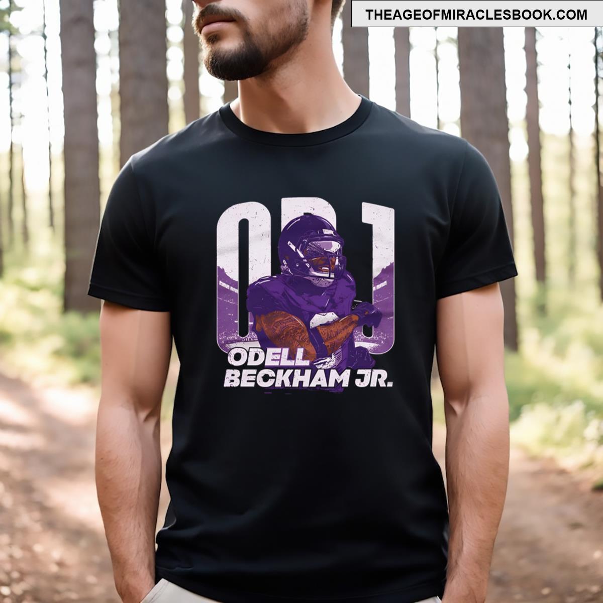 Odell Beckham Jr Baltimore Player Name T-shirt