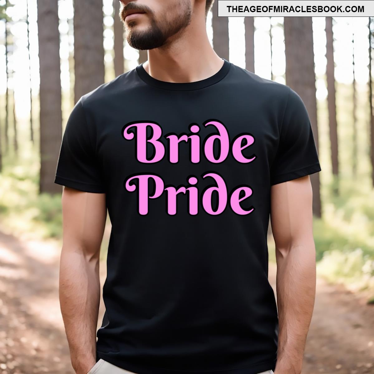 Bride Pride Fitted Scoop T-shirt
