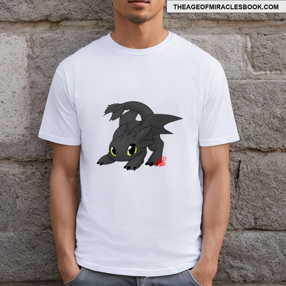 Chibi Mini Toothless Dragon T-shirt