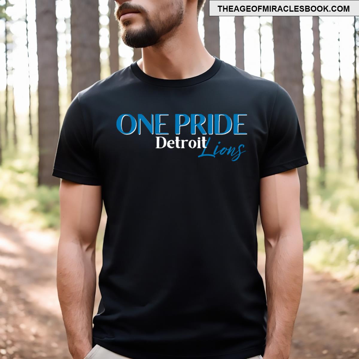 Detroit Lions One Pride T-shirt