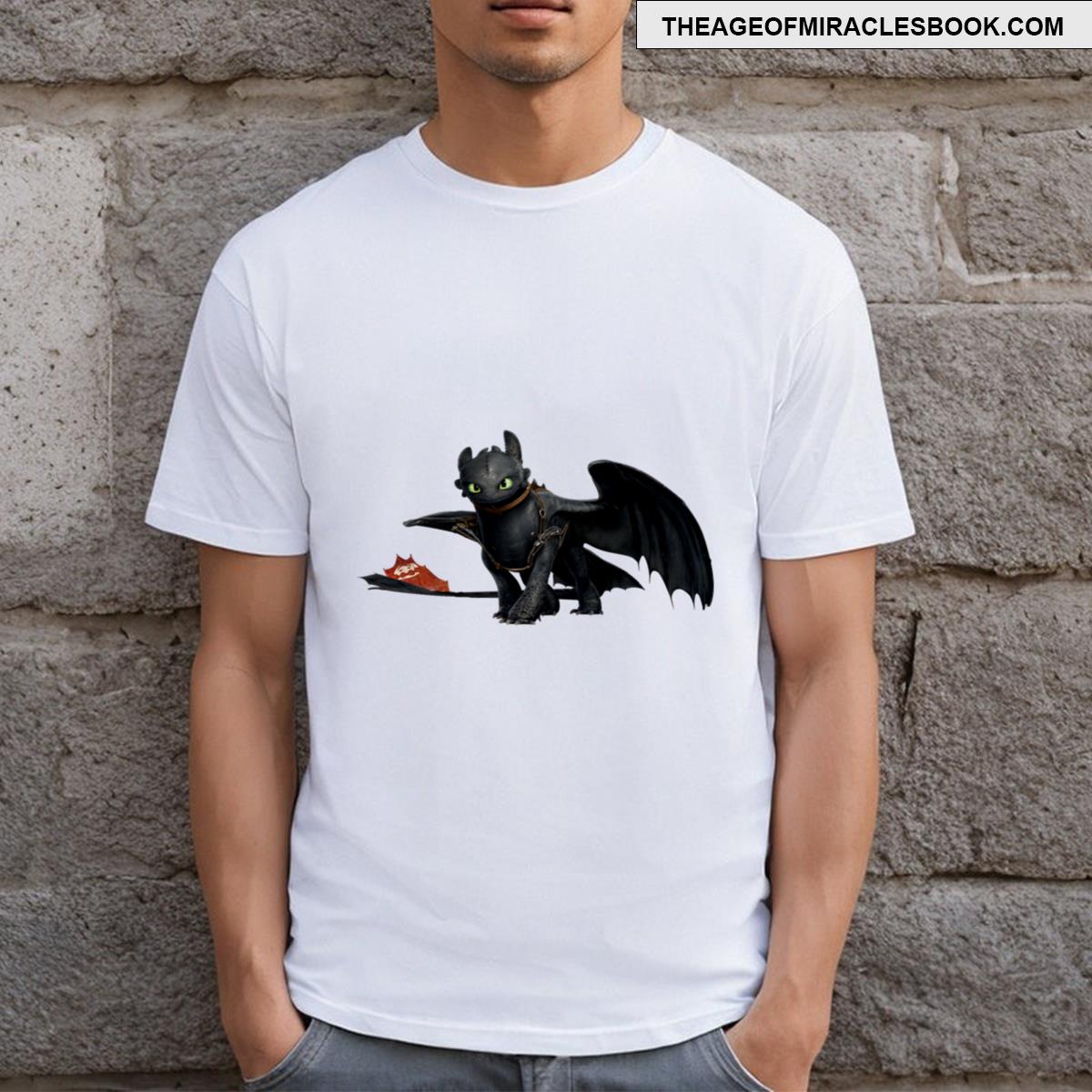 Dragon Toothless Red Tail T-shirt