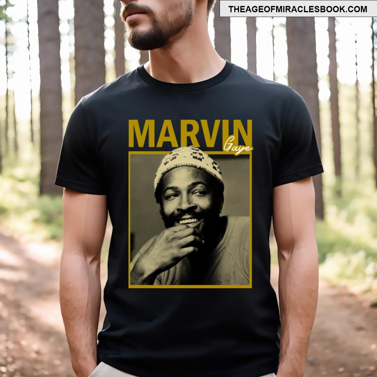 Marvin Gaye Retro T-shirt