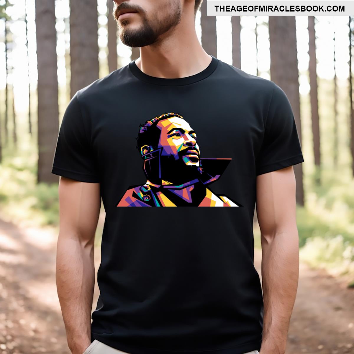 Marvin Gaye Wpap T-shirt