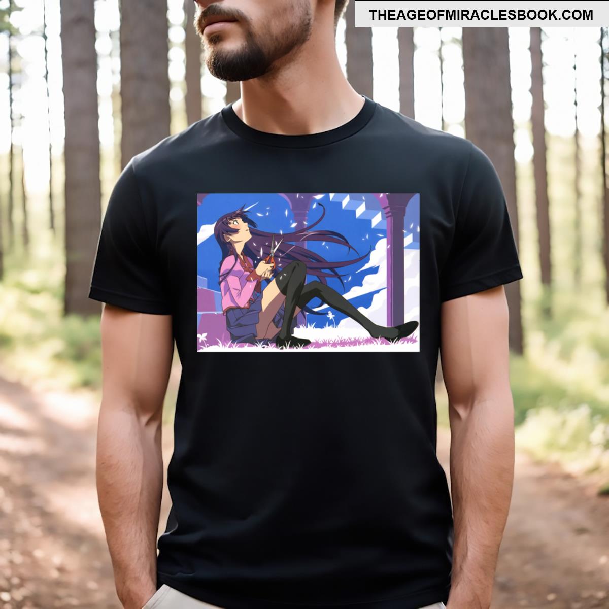 Monogatari Series Senjougahara Hitagi T-shirt