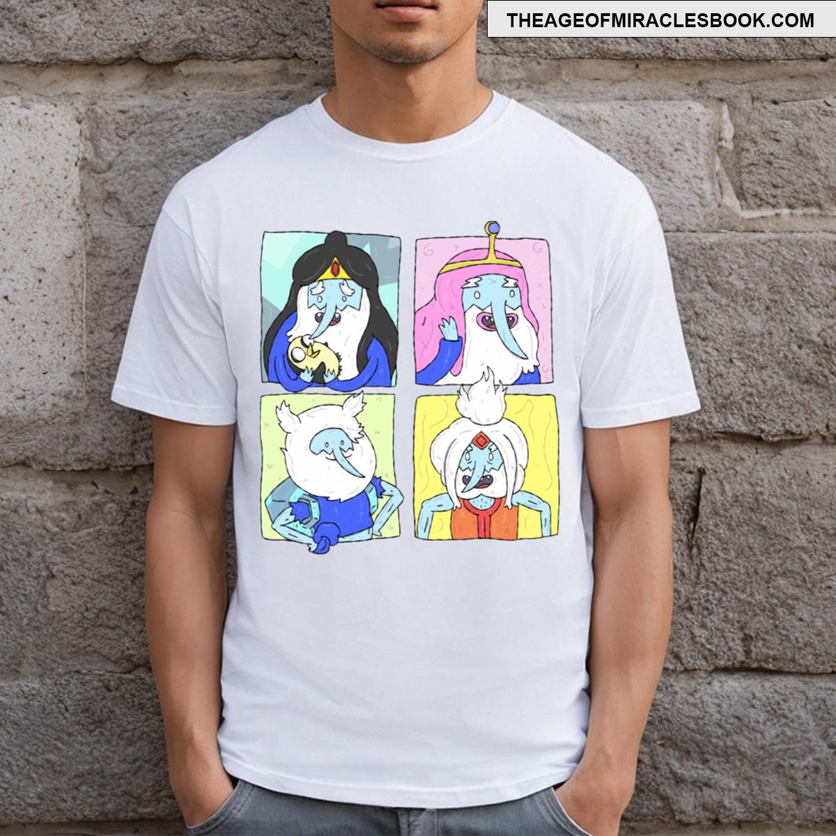 Adventure Time Ice King Cosplay T-shirt